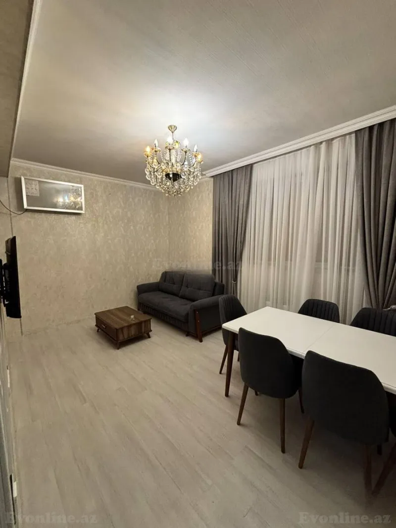 Kirayə verilir 2 otaqlı Mənzil Yeni tikili 70 m² Yasamal r. - şəkil 2