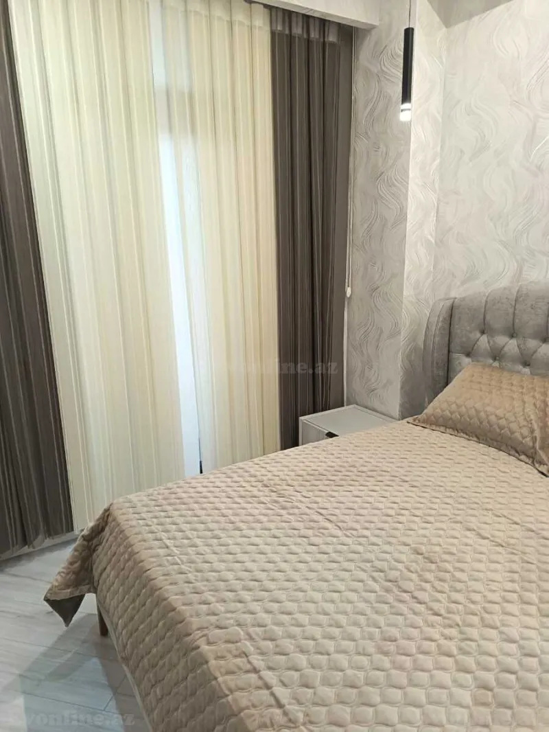 Kirayə verilir 2 otaqlı Mənzil Yeni tikili 40 m² Qara Qarayev m. - şəkil 12