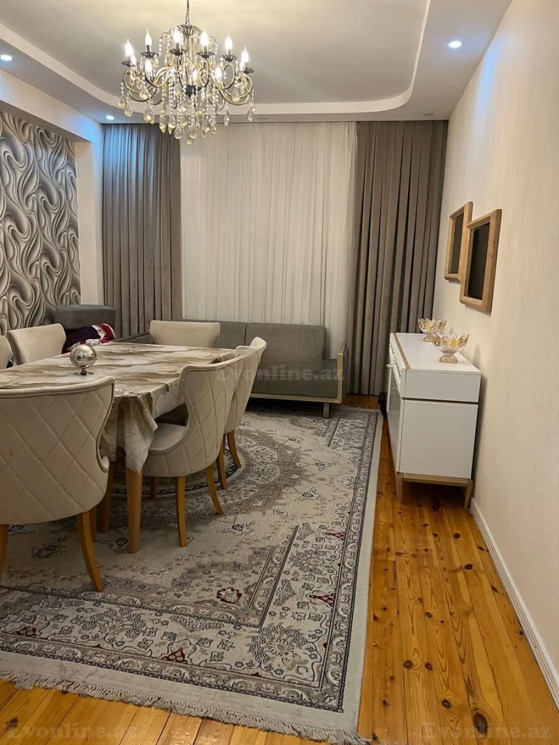 Satılır 3 otaqlı Mənzil Yeni tikili 80 m² Memar Əcəmi m. - şəkil 3