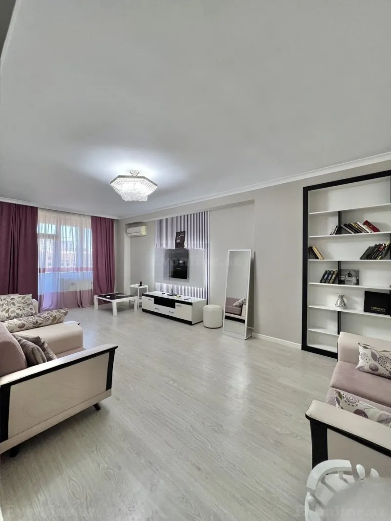 Satılır 2 otaqlı Mənzil Yeni tikili 93 m² Nəriman Nərimanov m. - şəkil 2