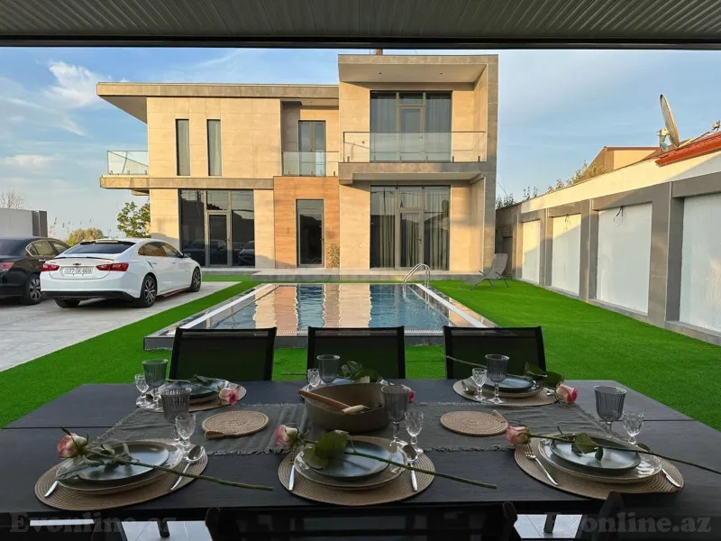 Kirayə verilir 4 otaqlı Həyət evi 200 m² Mərdəkan - şəkil 4