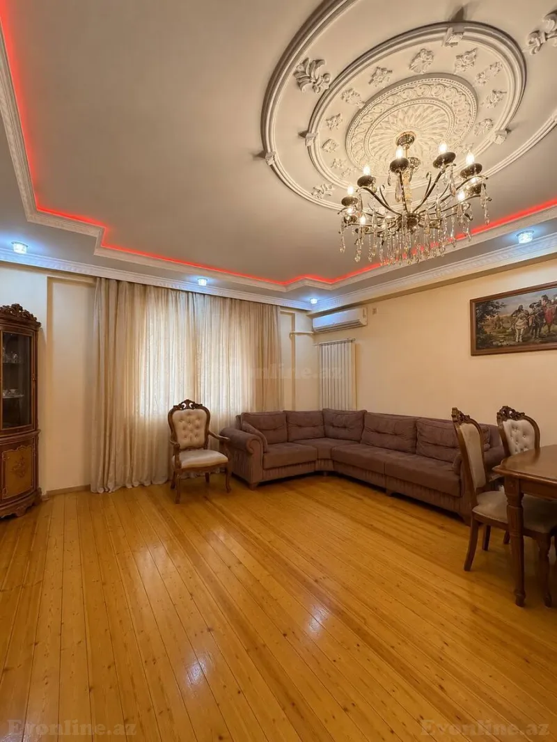 Satılır 3 otaqlı Mənzil Yeni tikili 131 m² Həzi Aslanov m. - şəkil 4