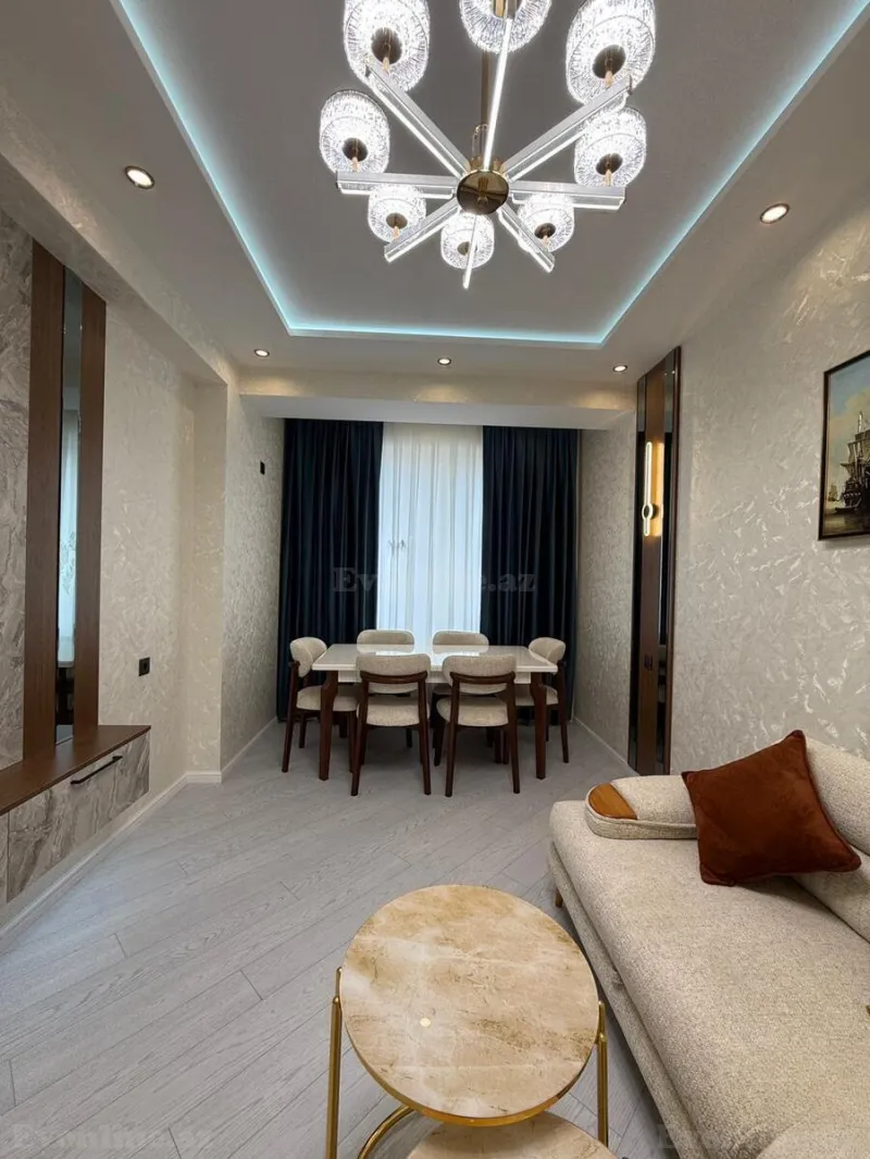 Satılır 2 otaqlı Mənzil Yeni tikili 71 m² Həzi Aslanov m. - şəkil 2
