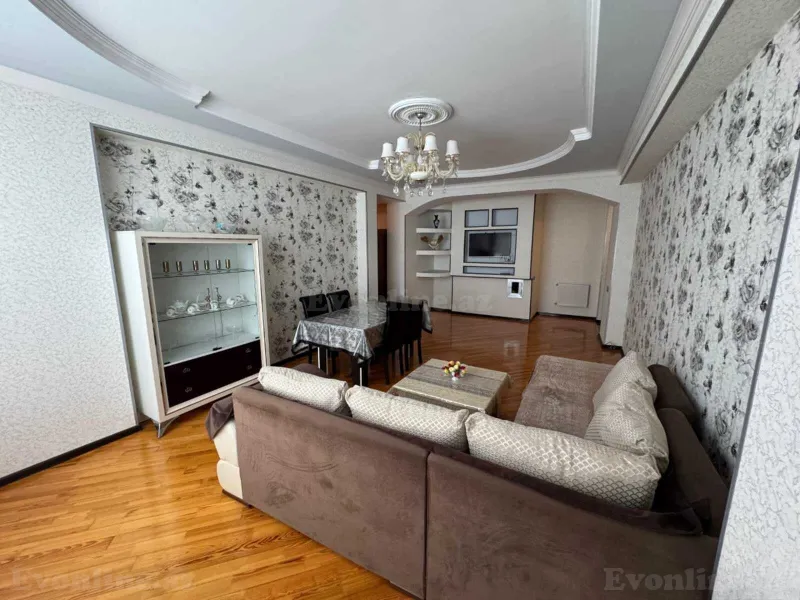 Kirayə verilir 3 otaqlı Mənzil Yeni tikili 100 m² Həzi Aslanov - şəkil 2