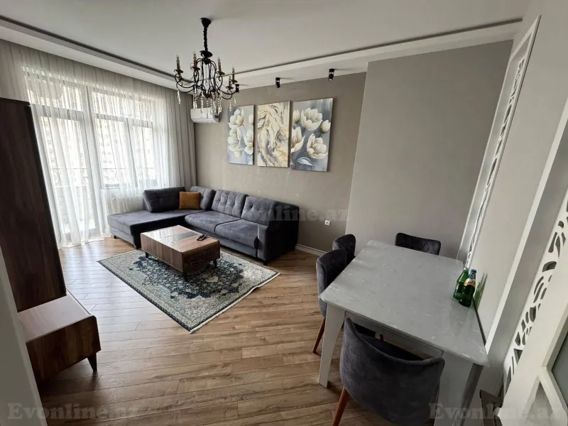 Kirayə verilir 2 otaqlı Mənzil Yeni tikili 70 m² İnşaatçılar m. - şəkil 3