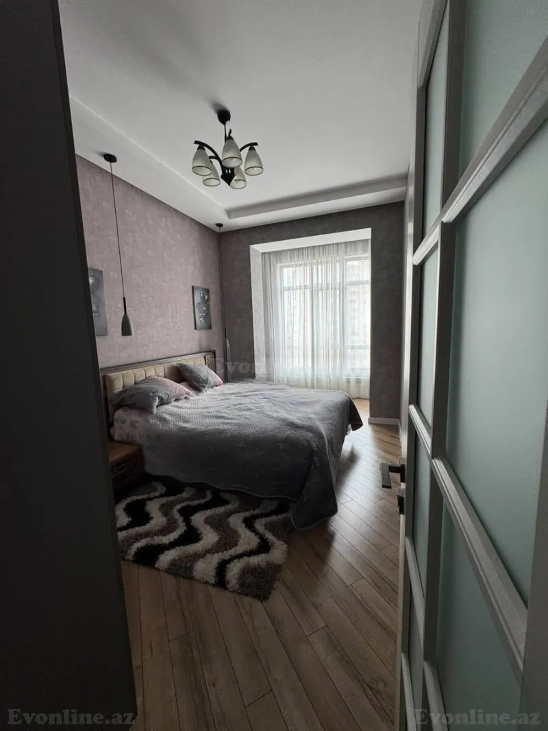Kirayə verilir 2 otaqlı Mənzil Yeni tikili 70 m² İnşaatçılar m. - şəkil 4