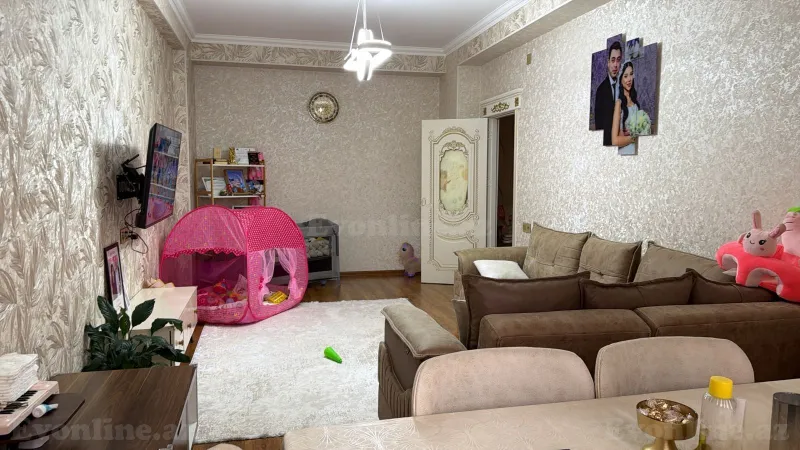 Satılır 3 otaqlı Mənzil Yeni tikili 136 m² İnşaatçılar m. - şəkil 4