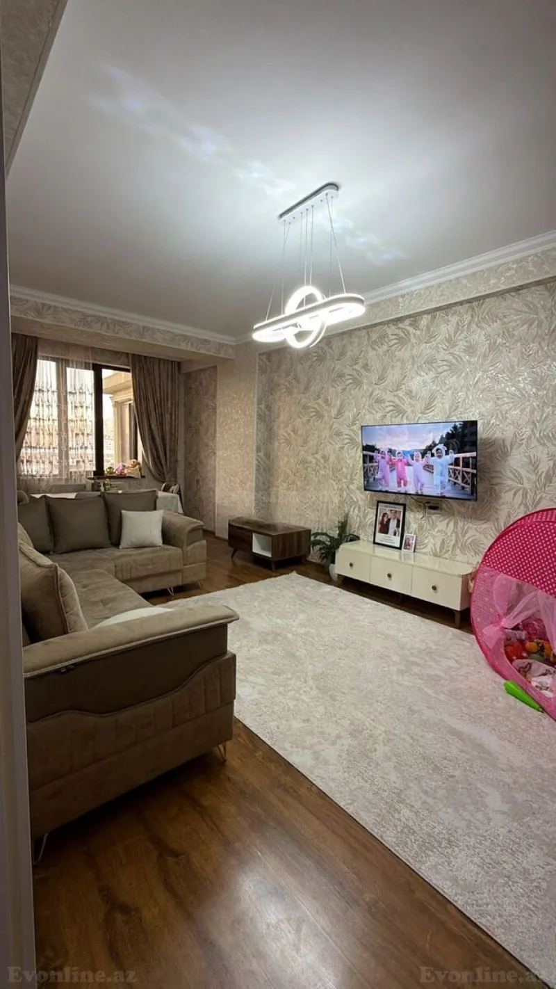 Satılır 3 otaqlı Mənzil Yeni tikili 136 m² İnşaatçılar m. - şəkil 6