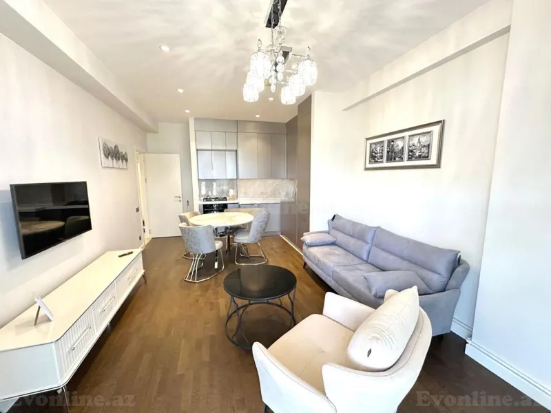 Kirayə verilir 2 otaqlı Mənzil Yeni tikili 65 m² Səbail r. - şəkil 5