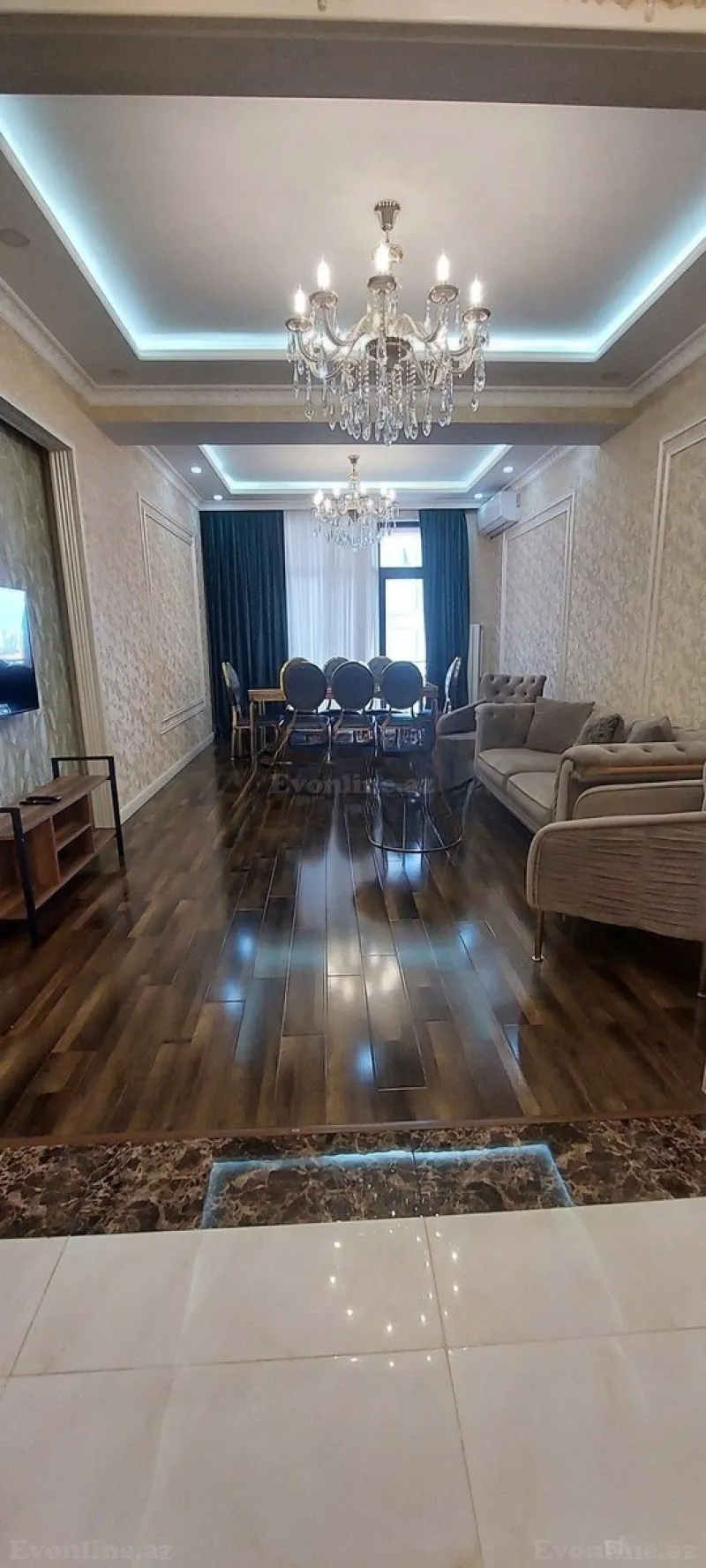 Satılır 3 otaqlı Mənzil Yeni tikili 173 m² Elmlər Akademiyası m. - şəkil 3
