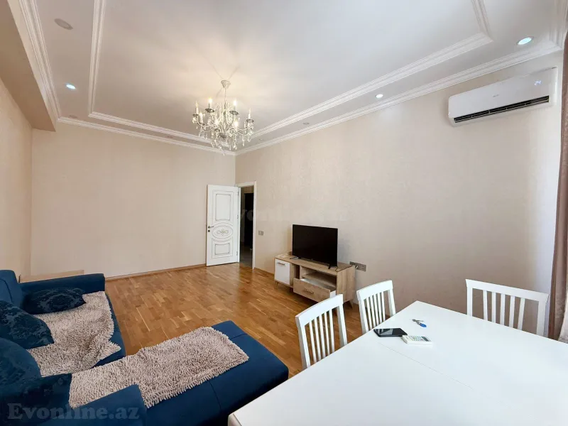 Kirayə verilir 2 otaqlı Mənzil Yeni tikili 70 m² Qara Qarayev m. - şəkil 2