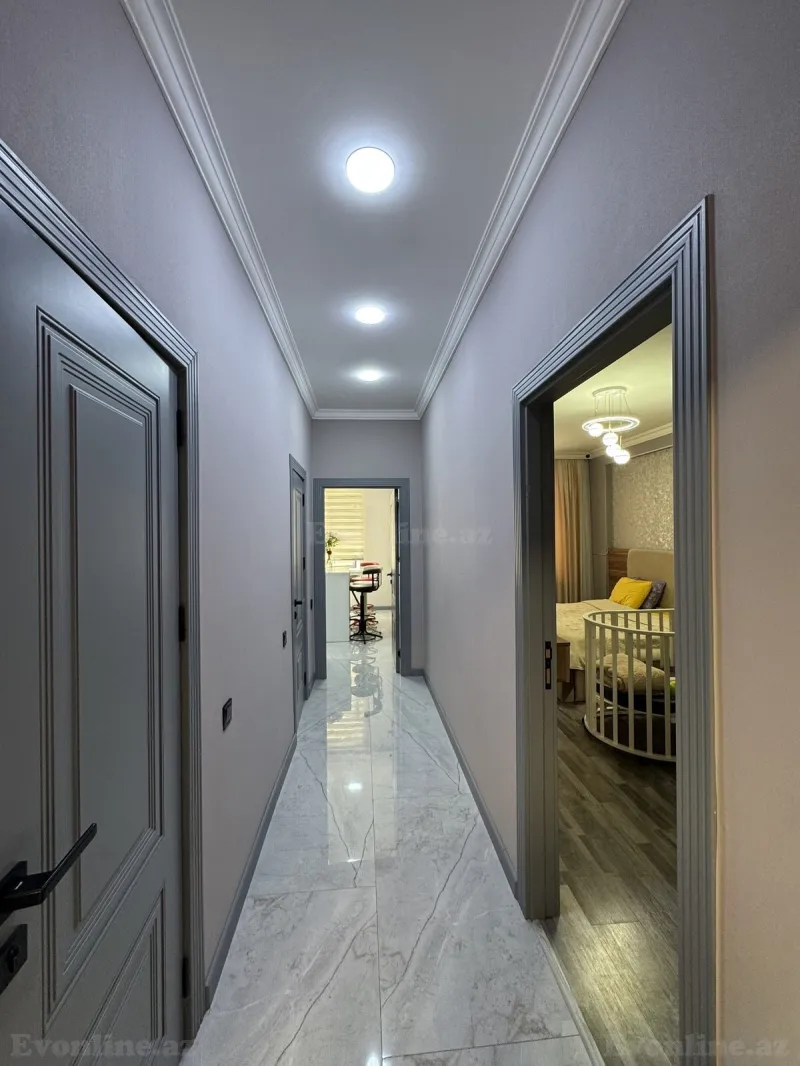 Satılır 3 otaqlı Mənzil Yeni tikili 140 m² İnşaatçılar m. - şəkil 5