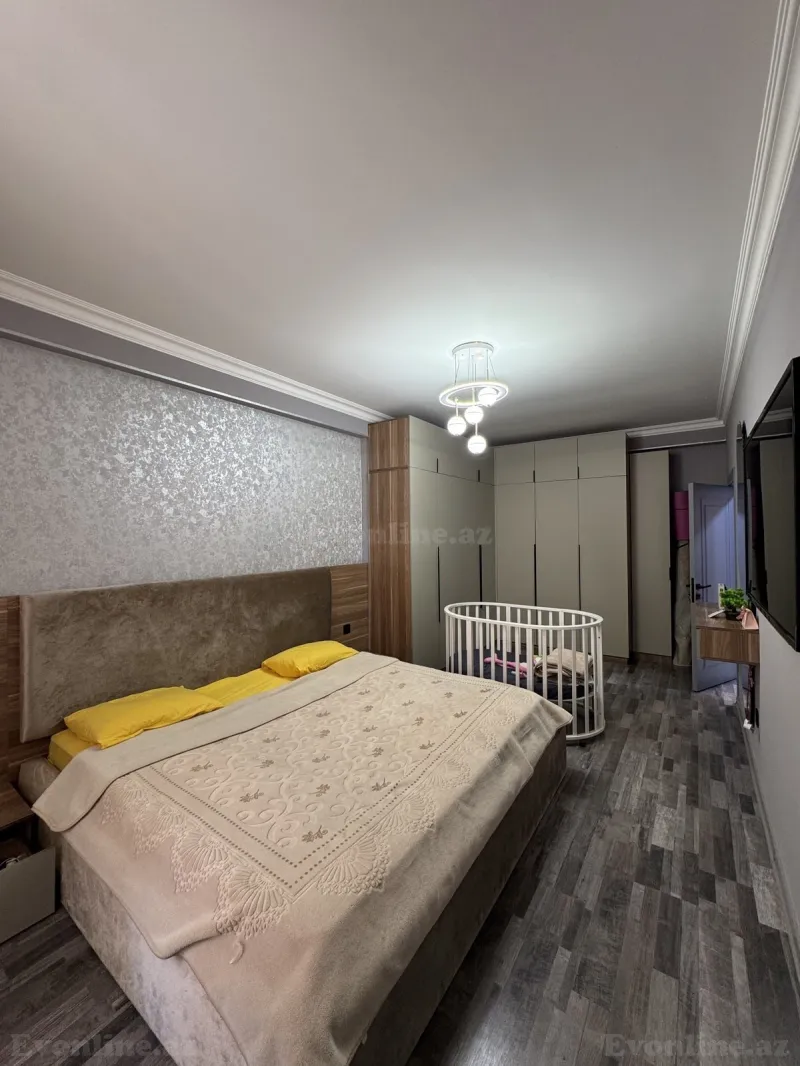 Satılır 3 otaqlı Mənzil Yeni tikili 140 m² İnşaatçılar m. - şəkil 7