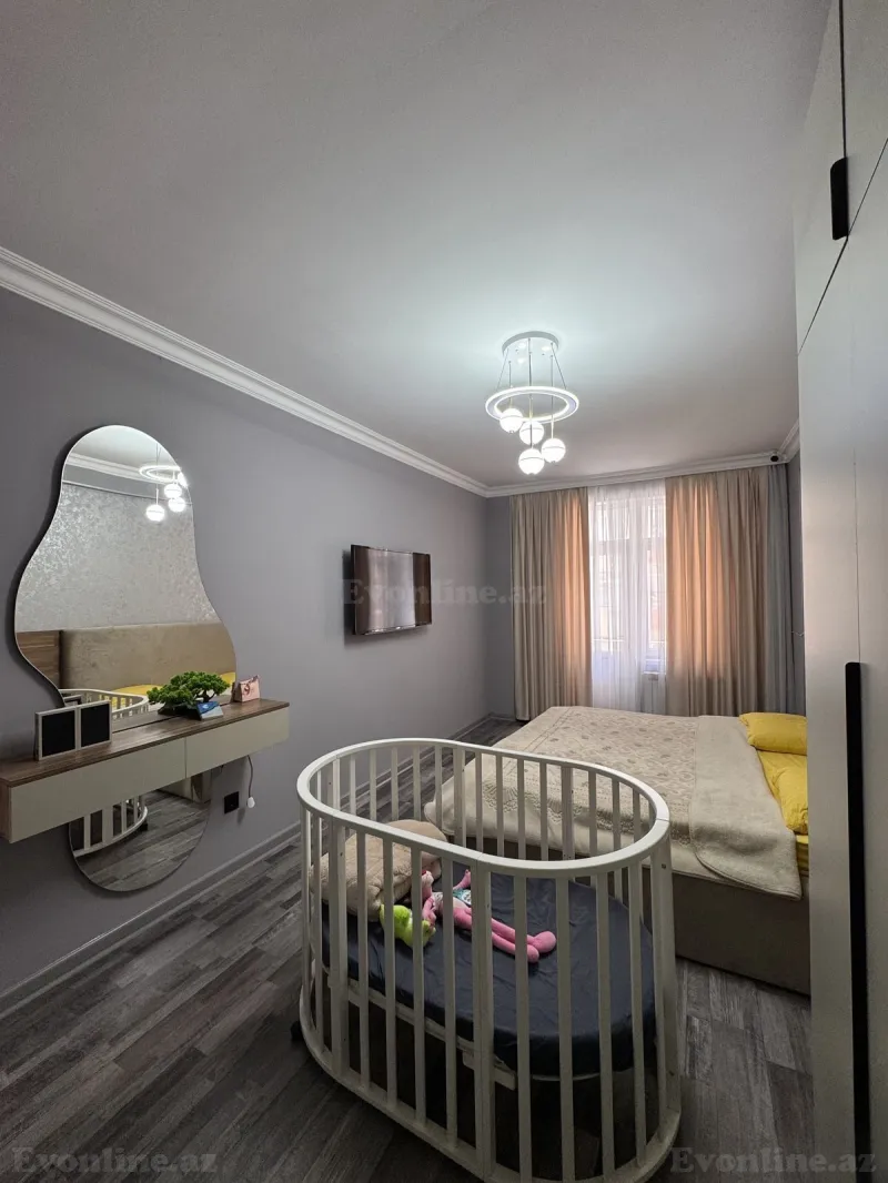 Satılır 3 otaqlı Mənzil Yeni tikili 140 m² İnşaatçılar m. - şəkil 9