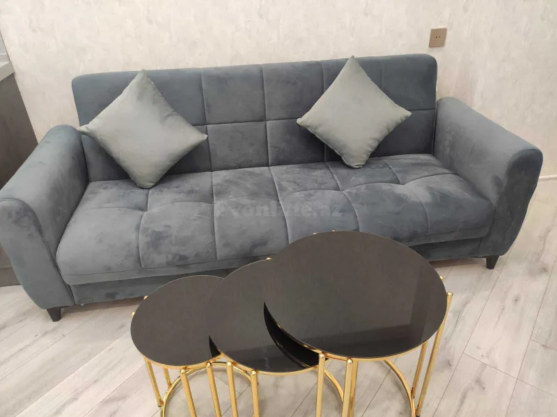Kirayə verilir 2 otaqlı Mənzil Yeni tikili 40 m² Qara Qarayev m. - şəkil 4