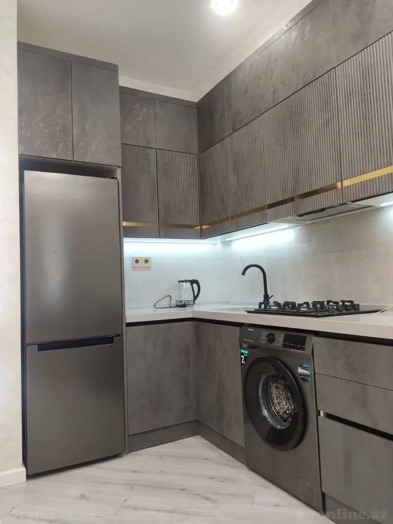Kirayə verilir 2 otaqlı Mənzil Yeni tikili 40 m² Qara Qarayev m. - şəkil 8