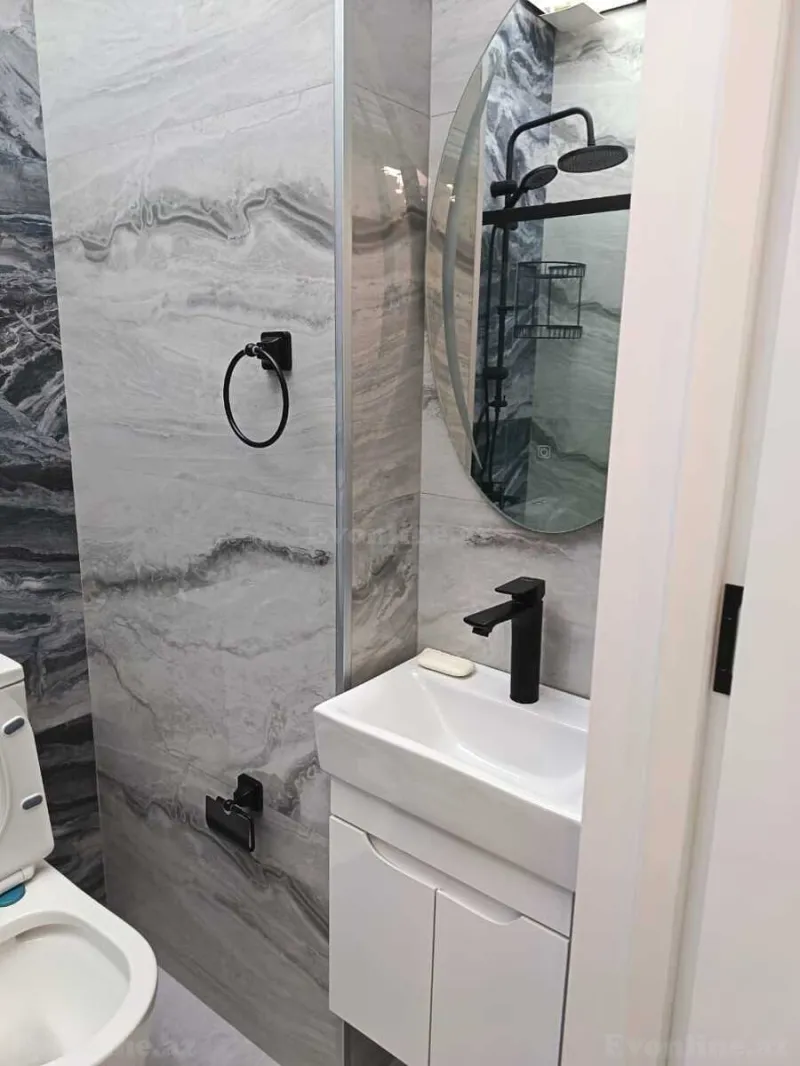 Kirayə verilir 2 otaqlı Mənzil Yeni tikili 40 m² Qara Qarayev m. - şəkil 19
