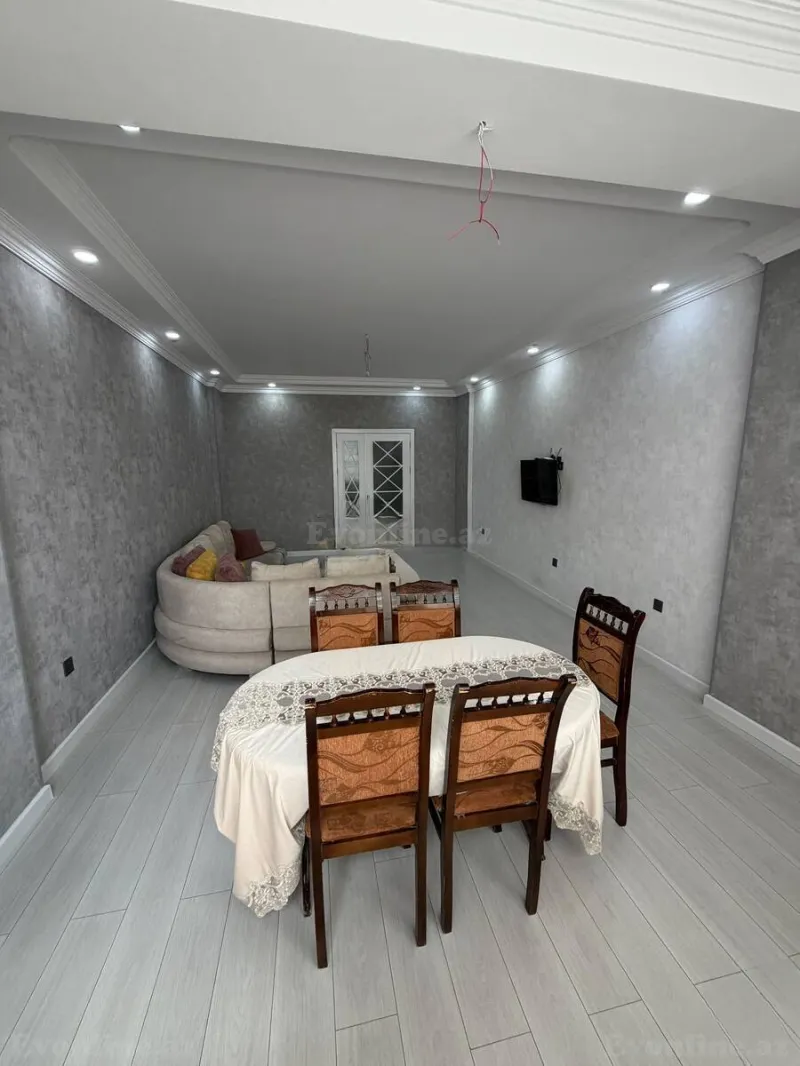 Satılır 3 otaqlı Mənzil Yeni tikili 122.5 m² Qara Qarayev m. - şəkil 2