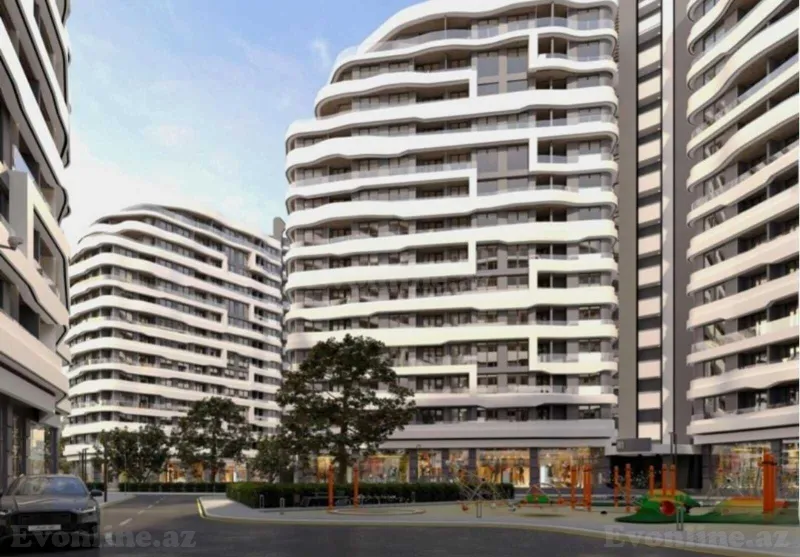 2 otaqlı Mənzil 50.2 m² Bakıxanov Satılır