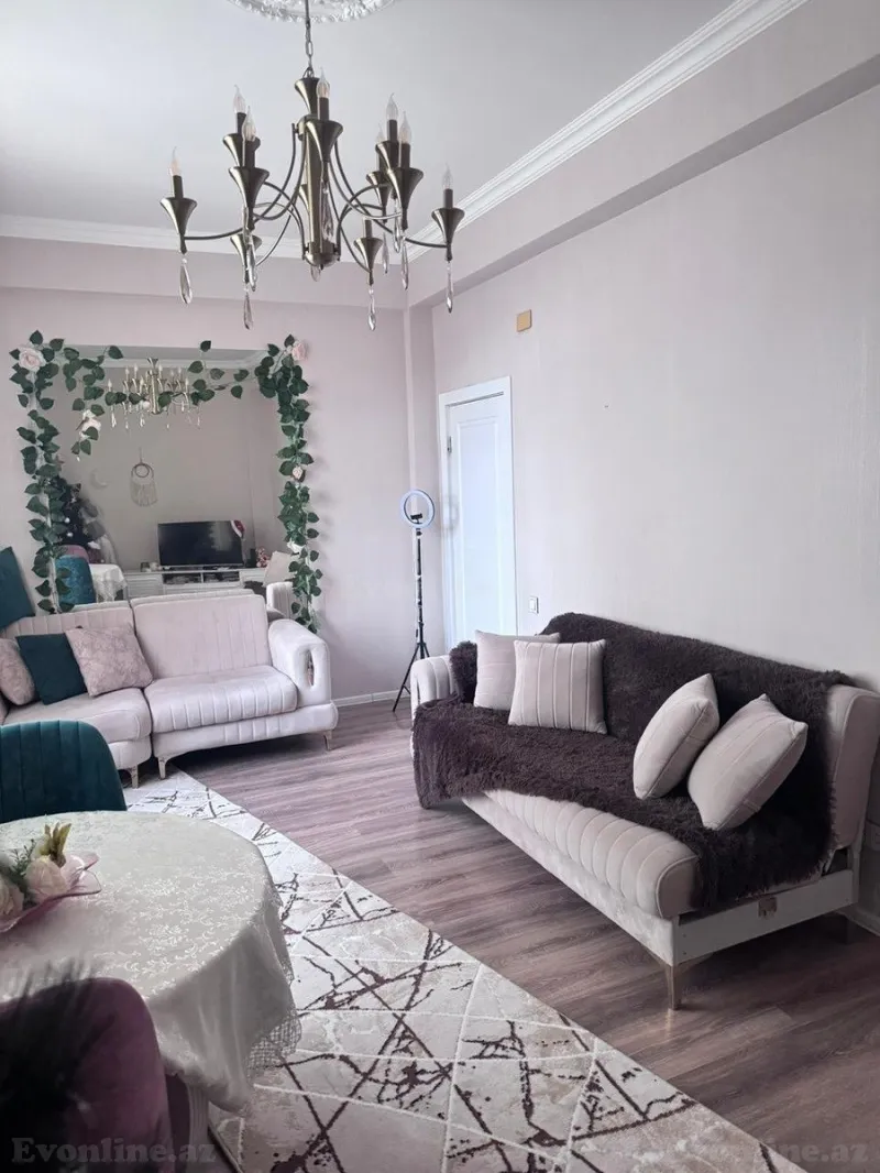 Satılır 3 otaqlı Mənzil Yeni tikili 75 m² Yasamal r. - şəkil 2