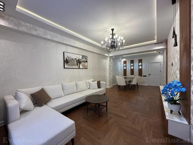 Satılır 3 otaqlı Mənzil Yeni tikili 142 m² Həzi Aslanov m. - şəkil 4