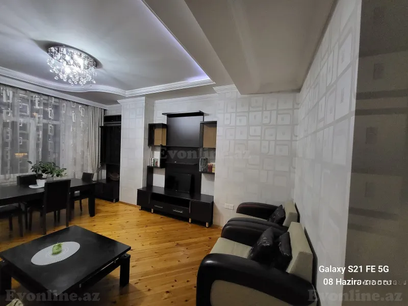 Kirayə verilir 2 otaqlı Mənzil Yeni tikili 75 m² Həzi Aslanov m. - şəkil 2