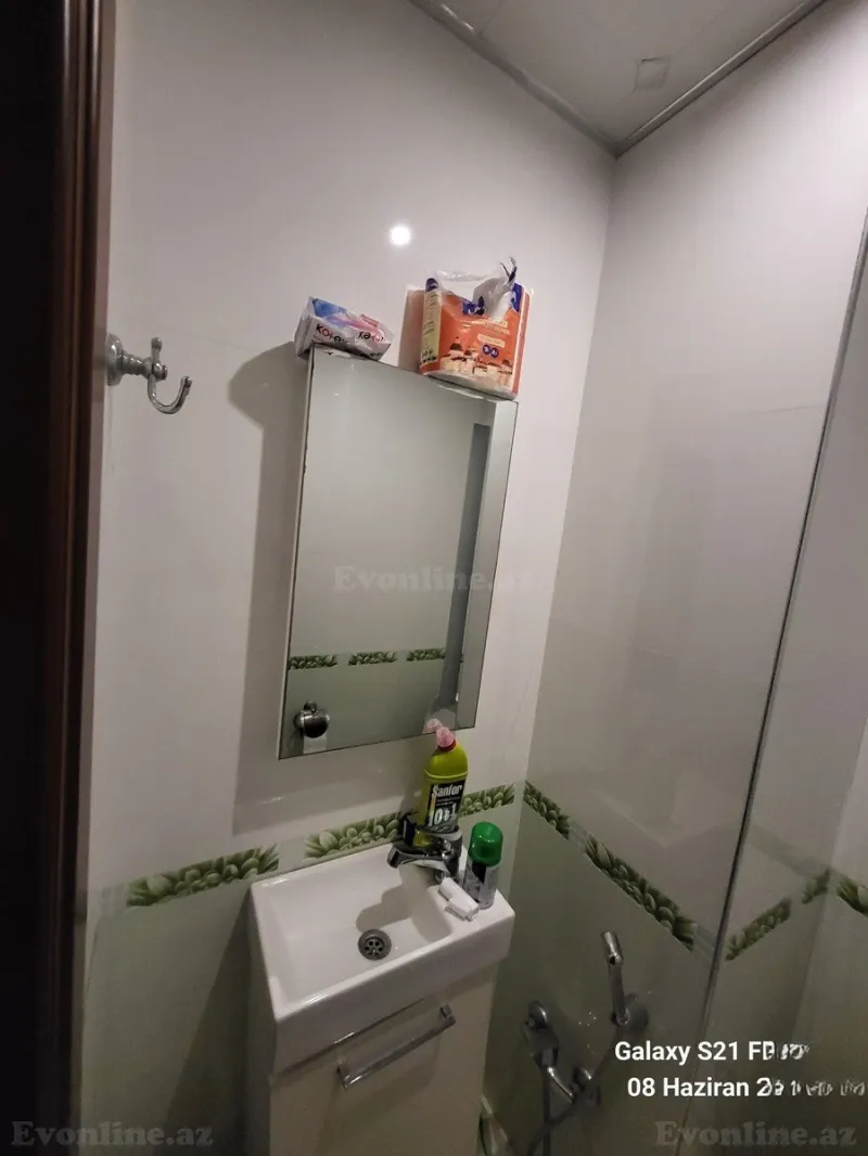 Kirayə verilir 2 otaqlı Mənzil Yeni tikili 75 m² Həzi Aslanov m. - şəkil 12