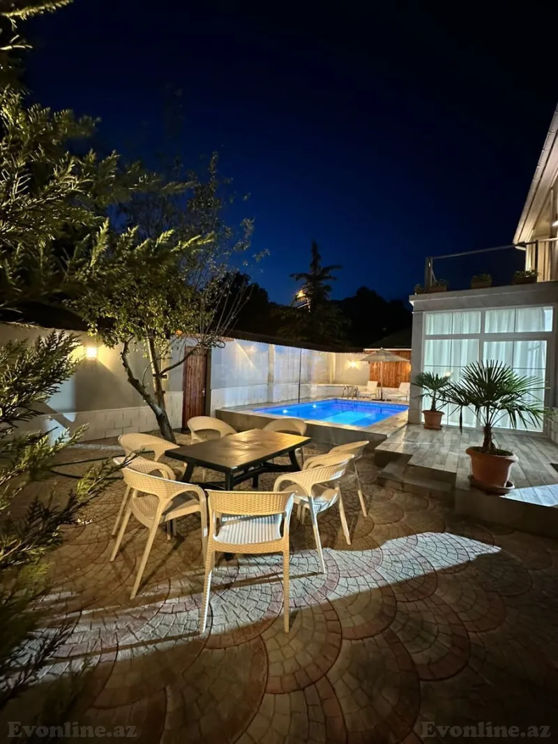 Kirayə verilir 4 otaqlı Həyət evi 205 m² Qəbələ - şəkil 20
