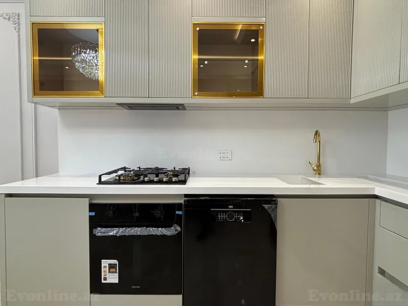 Kirayə verilir 4 otaqlı Mənzil Yeni tikili 140 m² Nəsimi r. - şəkil 8