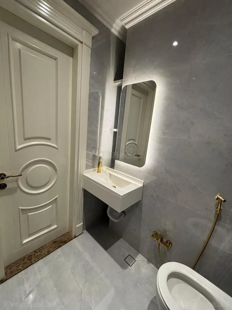 Kirayə verilir 4 otaqlı Mənzil Yeni tikili 140 m² Nəsimi r. - şəkil 13