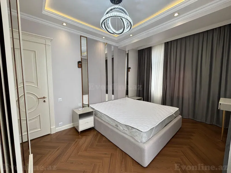 Kirayə verilir 4 otaqlı Mənzil Yeni tikili 140 m² Nəsimi r. - şəkil 15