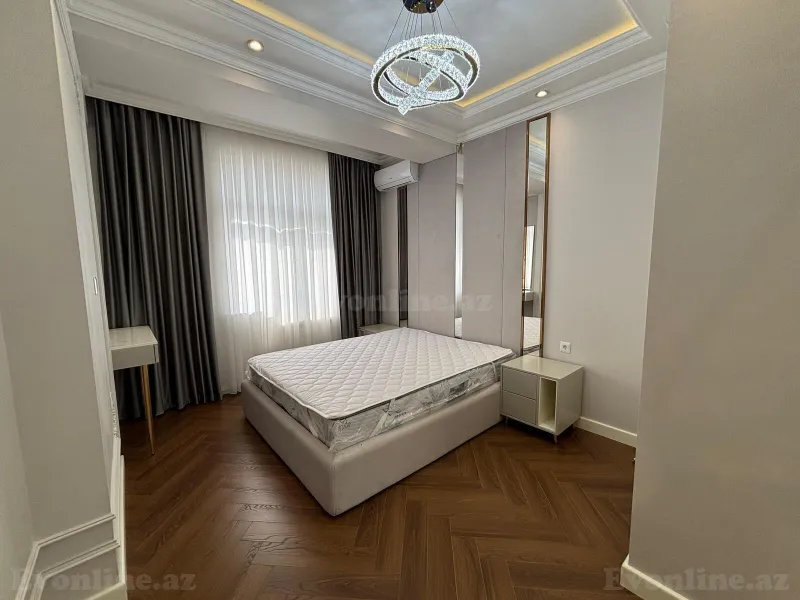 Kirayə verilir 4 otaqlı Mənzil Yeni tikili 140 m² Nəsimi r. - şəkil 18