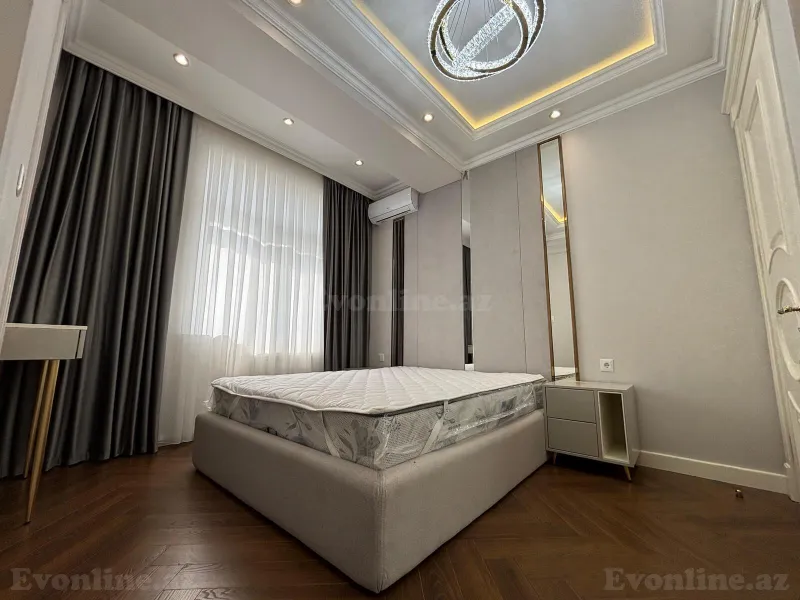 Kirayə verilir 4 otaqlı Mənzil Yeni tikili 140 m² Nəsimi r. - şəkil 20