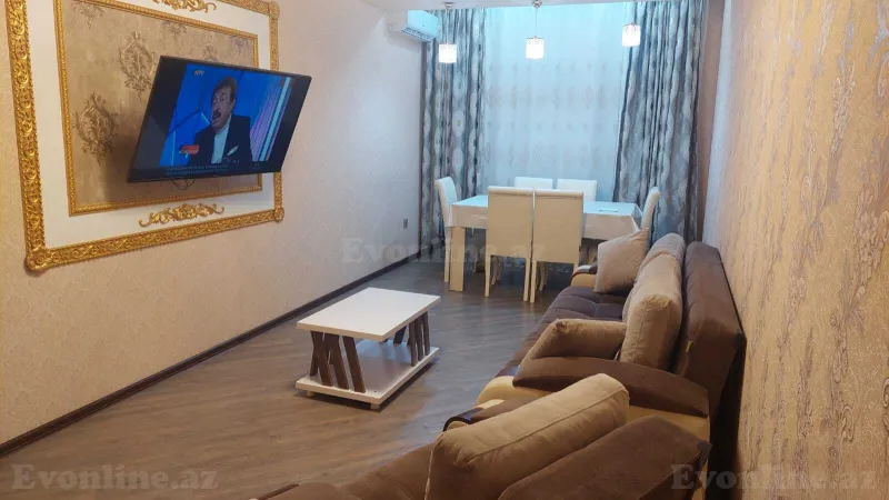 Kirayə verilir 2 otaqlı Mənzil Yeni tikili 55 m² Xətai r. - şəkil 2