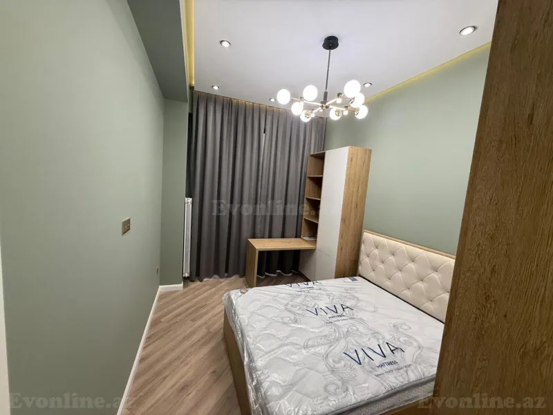 Kirayə verilir 3 otaqlı Mənzil Yeni tikili 100 m² Nizami m. - şəkil 9