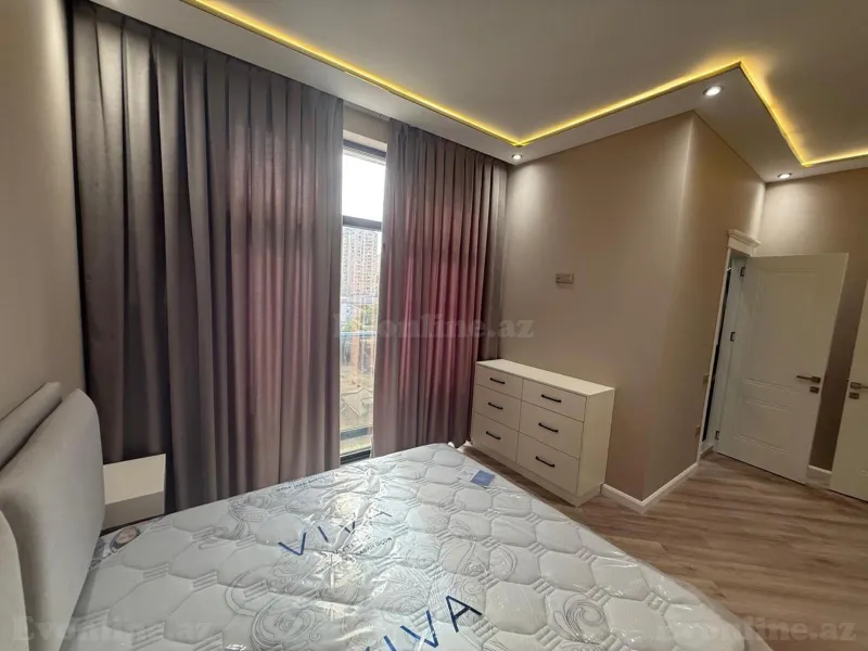 Kirayə verilir 3 otaqlı Mənzil Yeni tikili 100 m² Nizami m. - şəkil 14