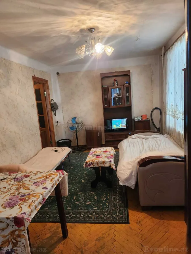 Satılır 1 otaqlı Mənzil Köhnə tikili 35 m² Avtovağzal m. - şəkil 4