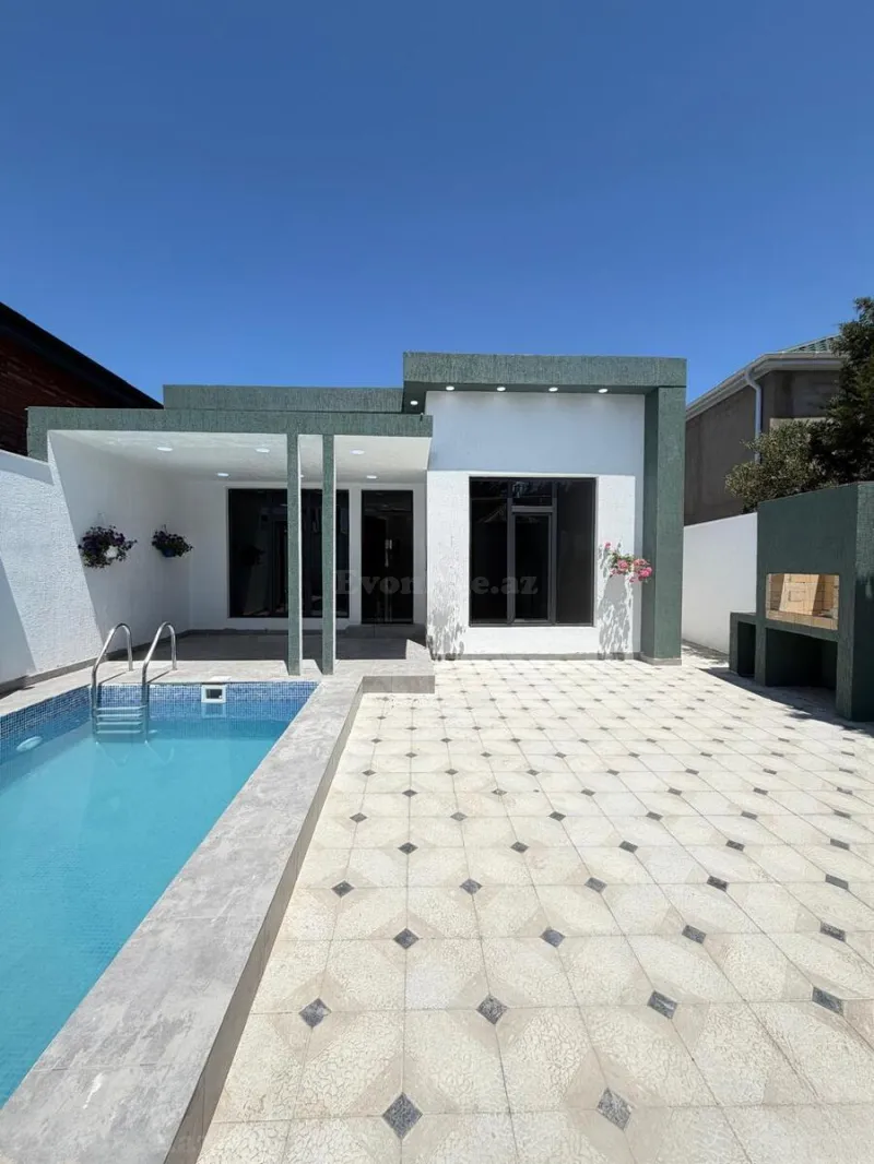 4 otaqlı Həyət evi 100 m² Mərdəkan Satılır