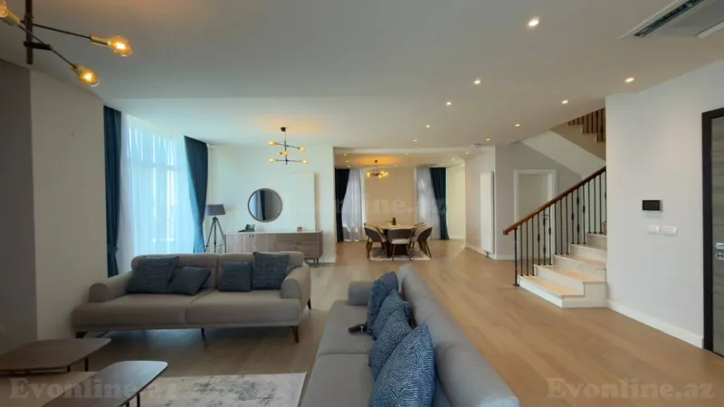 Kirayə verilir 5 otaqlı Mənzil Yeni tikili 355 m² Suraxanı r. - şəkil 4