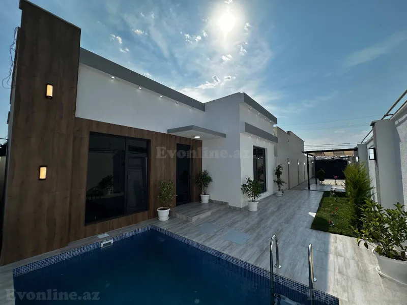 4 otaqlı Həyət evi 130 m² Mərdəkan Satılır