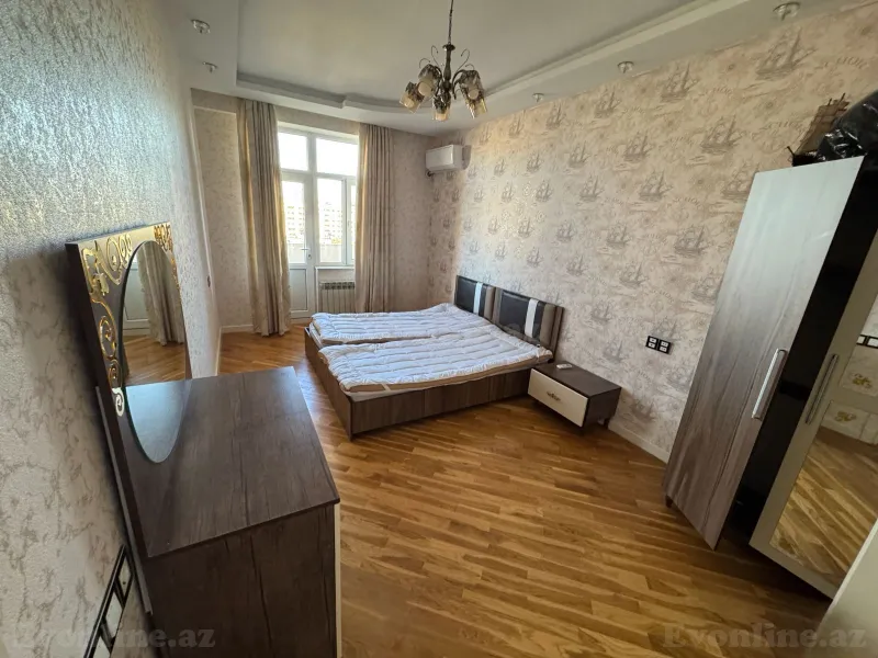 Kirayə verilir 4 otaqlı Mənzil Yeni tikili 200 m² Nəsimi r. - şəkil 22