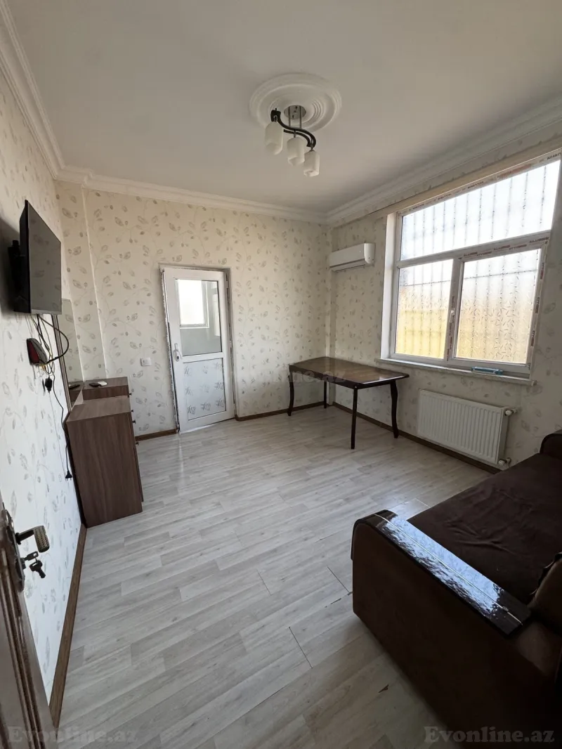 2 otaqlı Mənzil 53 m² Bakıxanov Kirayə verilir