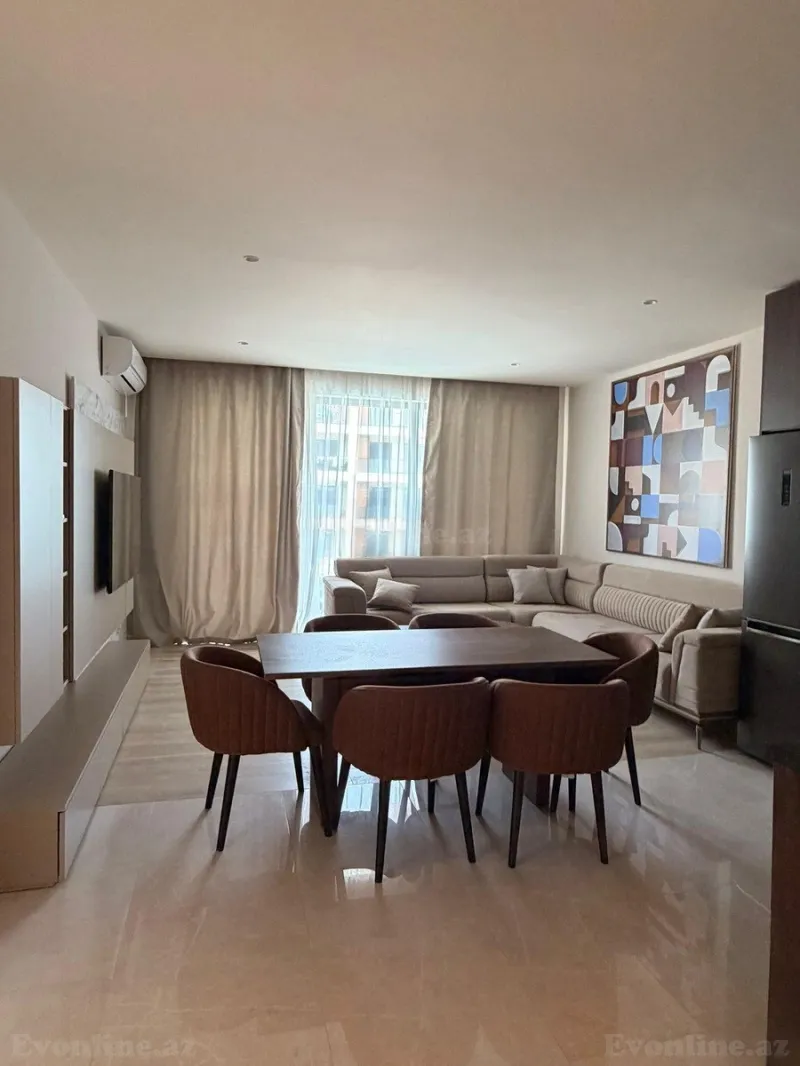 Kirayə verilir 2 otaqlı Mənzil Yeni tikili 98 m² Sea Breeze - şəkil 4