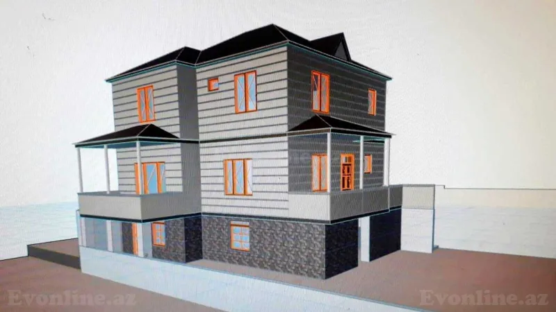 Satılır 4 otaqlı Həyət evi 125 m² Masazır - şəkil 8