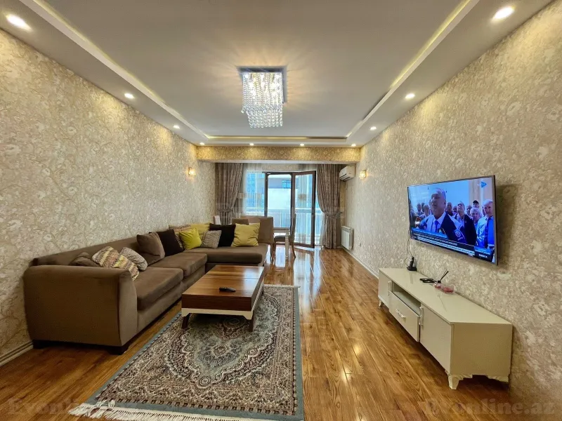 Kirayə verilir 2 otaqlı Mənzil Yeni tikili 80 m² Xətai r. - şəkil 3