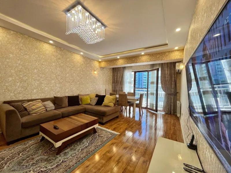 Kirayə verilir 2 otaqlı Mənzil Yeni tikili 80 m² Xətai r. - şəkil 4