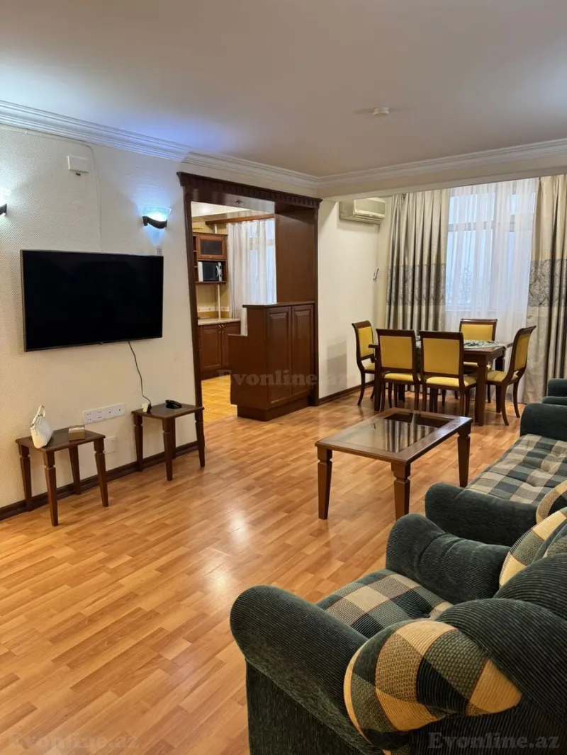 Kirayə verilir 3 otaqlı Mənzil Yeni tikili 120 m² Elmlər Akademiyası m. - şəkil 12