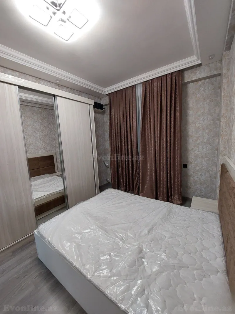 Kirayə verilir 2 otaqlı Mənzil Yeni tikili 63 m² Koroğlu m. - şəkil 2