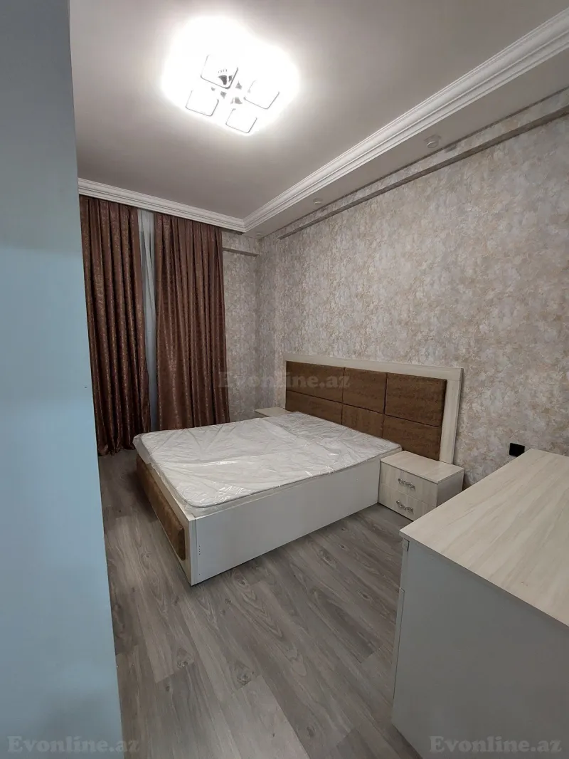 Kirayə verilir 2 otaqlı Mənzil Yeni tikili 63 m² Koroğlu m. - şəkil 3