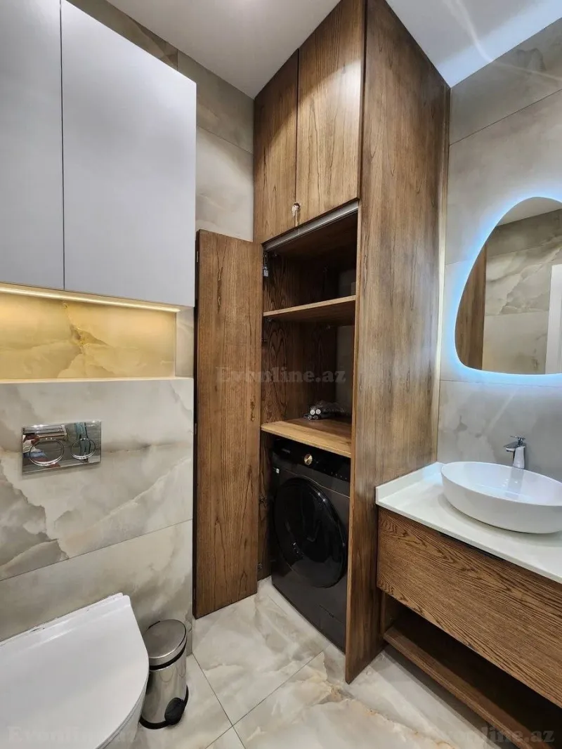 Kirayə verilir 1 otaqlı Mənzil Yeni tikili 58 m² Sea Breeze - şəkil 9